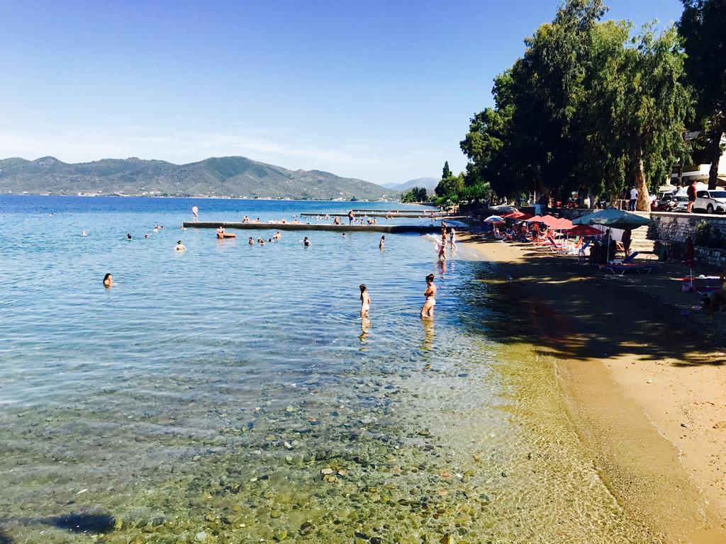 Calypso Beach Hotel Loutra Edipsou  ภายนอก รูปภาพ